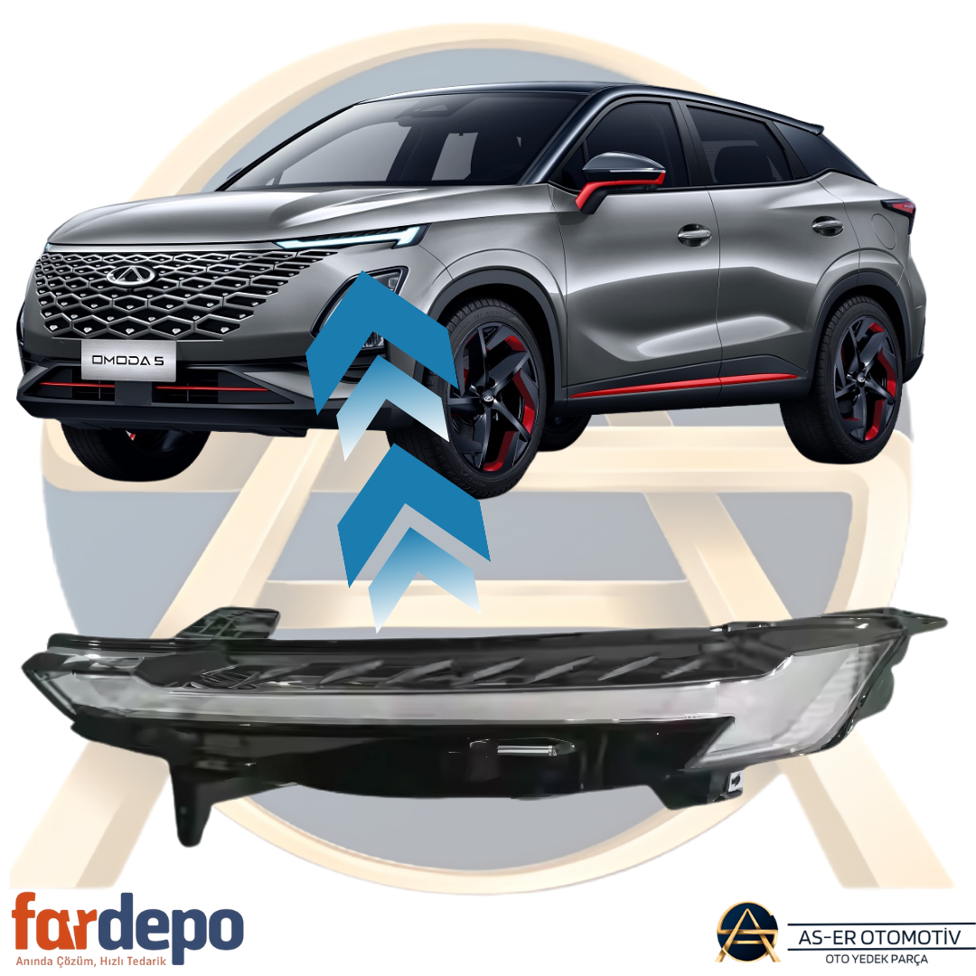 CHERY OMODA 5 SOL GÜNDÜZ FARI ÖN SİNYAL ORIJINAL (SABİT LED) 605000555AA