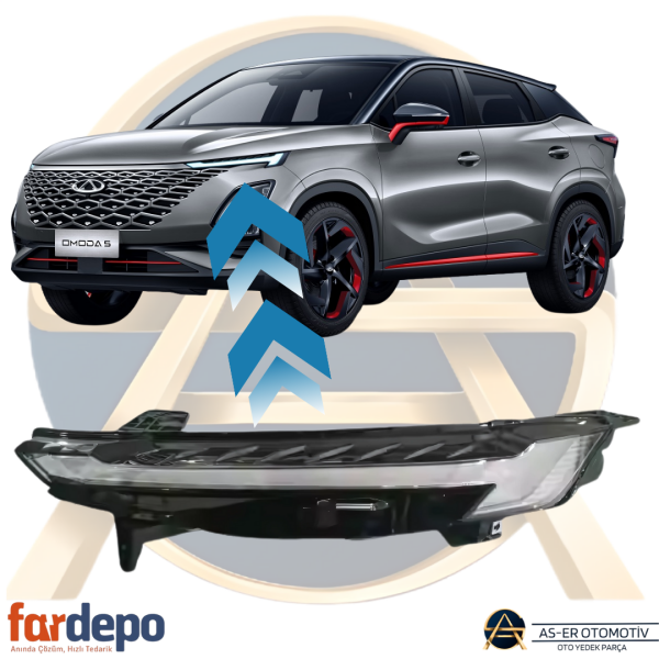 CHERY OMODA 5 SOL GÜNDÜZ FARI ÖN SİNYAL ORIJINAL (SABİT LED) 605000555AA